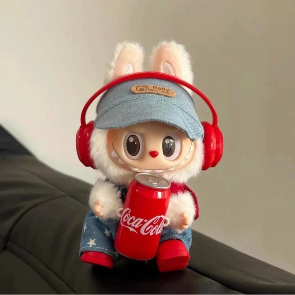 NEW The Monsters Coca Cola Labubu Clothing Set - Picture 2 of 4
